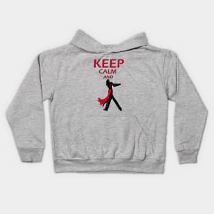 keep calm and dance Kids Hoodie